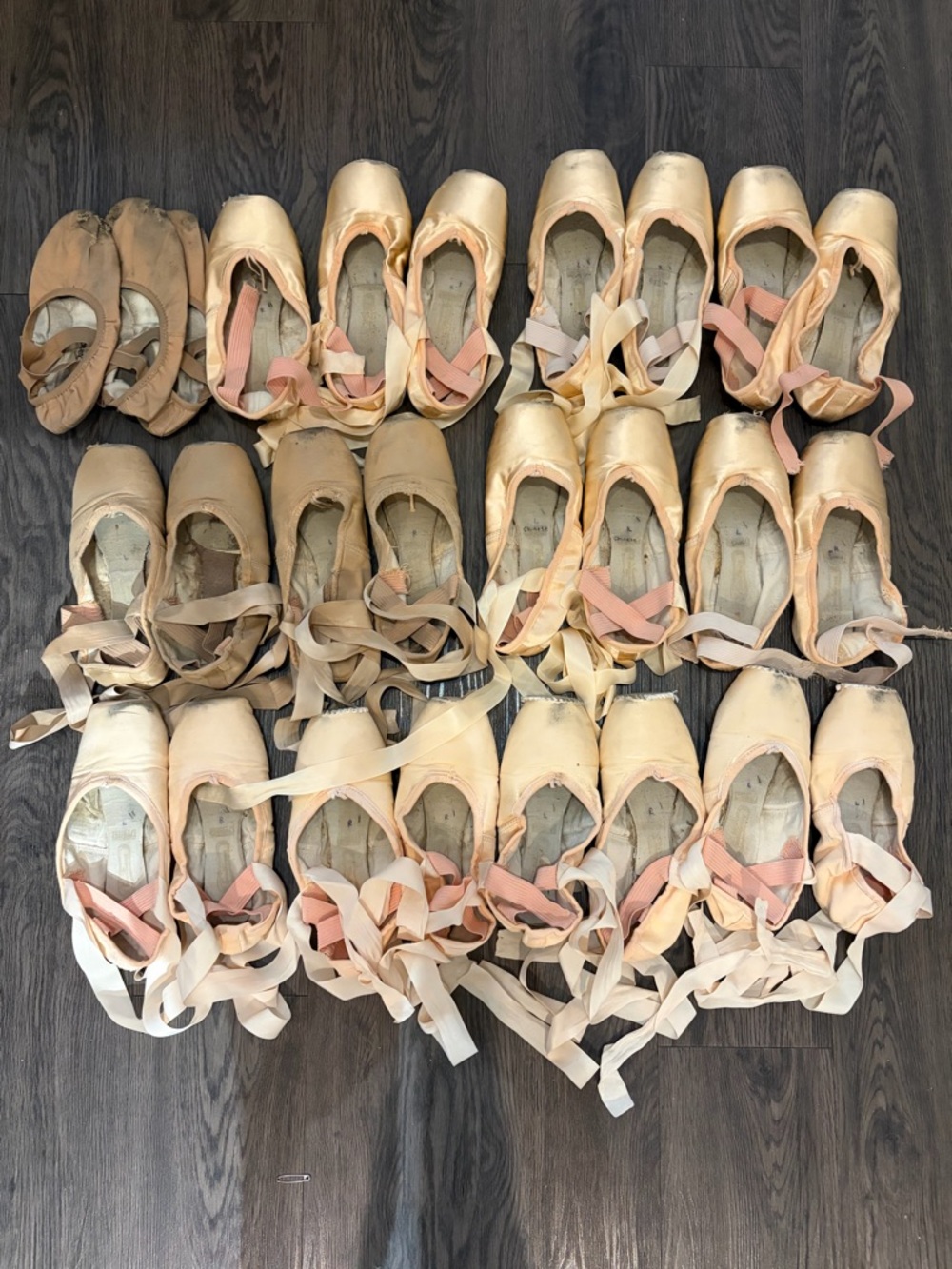 Used Pointe Shoes and Flat Shoes